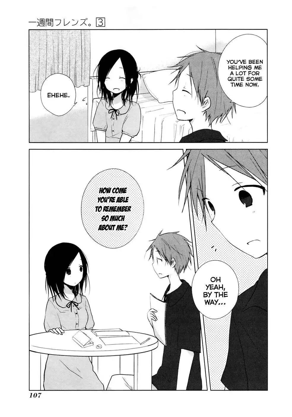 Isshuukan Friends. Chapter 13 13